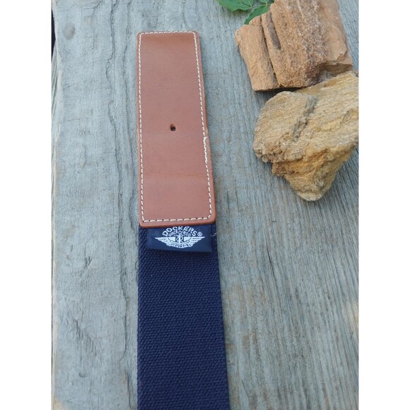 Vintage Womens Large Stretch Belt By Levis Dockers - Picture 5 of 10